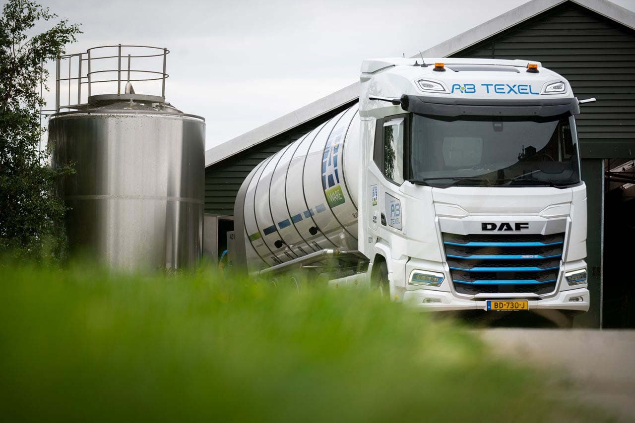 AB Texel Deploys First Electric Milk Tanker Trucks for Zero-Emission Transport