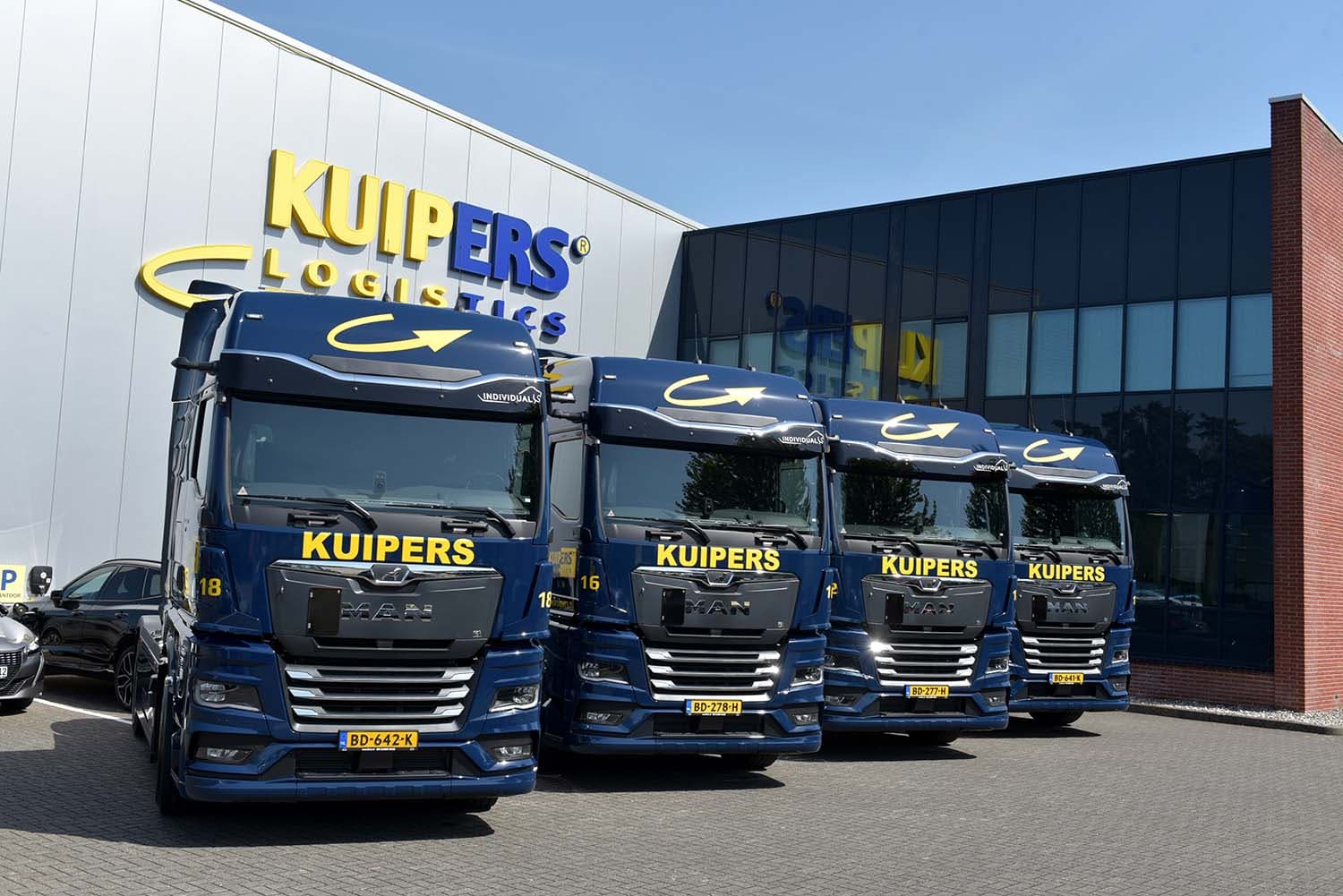 Kuipers Logistics Expands Fleet with Twelve New MAN TGX Tractor Units