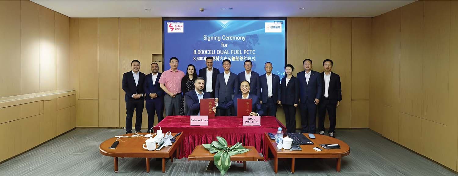 Sallaum Lines Expands Fleet with New 8,600 CEU Car and Truck Carrier Order