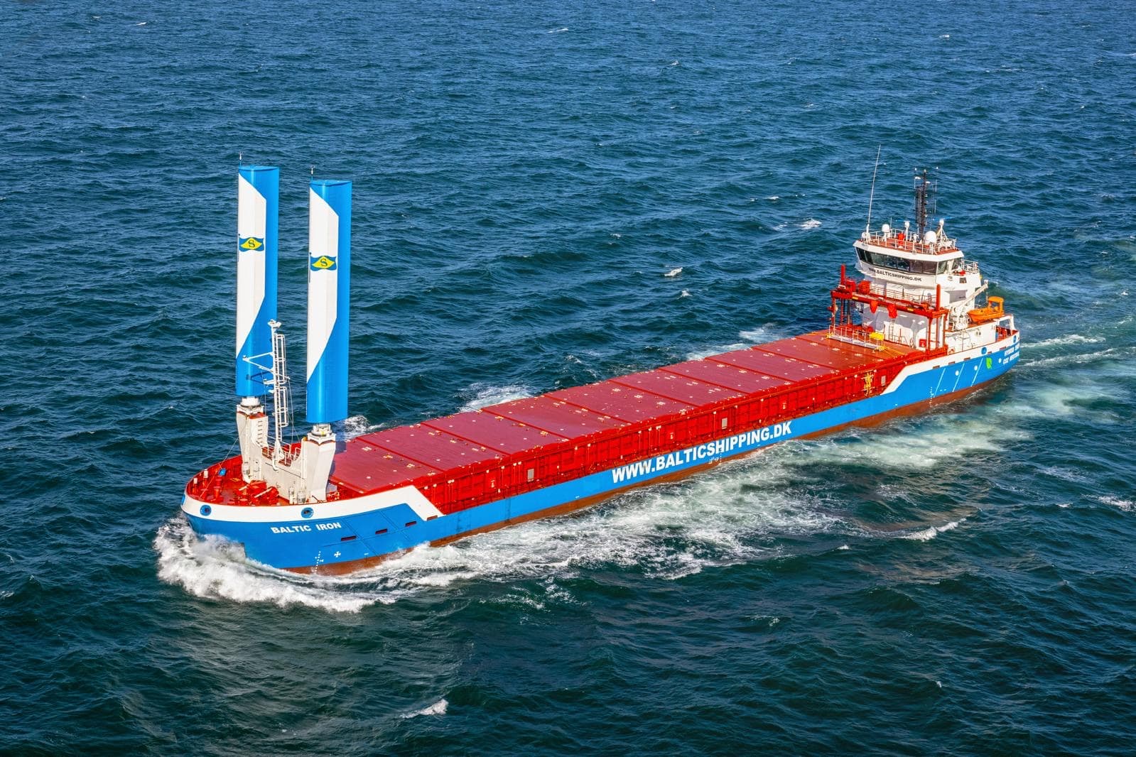 Baltic Shipping Company Adds Hybrid Coasters with Wind-Assisted Propulsion