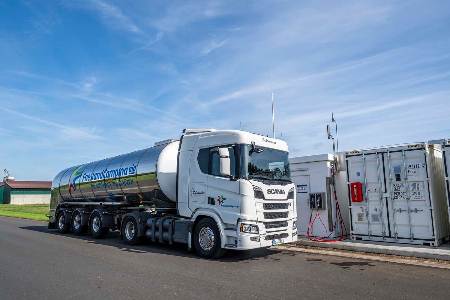 FrieslandCampina and Partners Transition Half of Transport Fleet to Bio-CNG