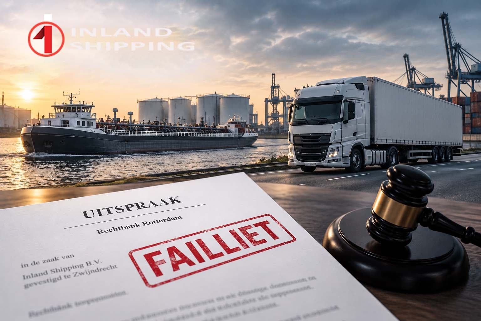 Inland Shipping B.V. Declared Bankrupt Again by Rotterdam Court