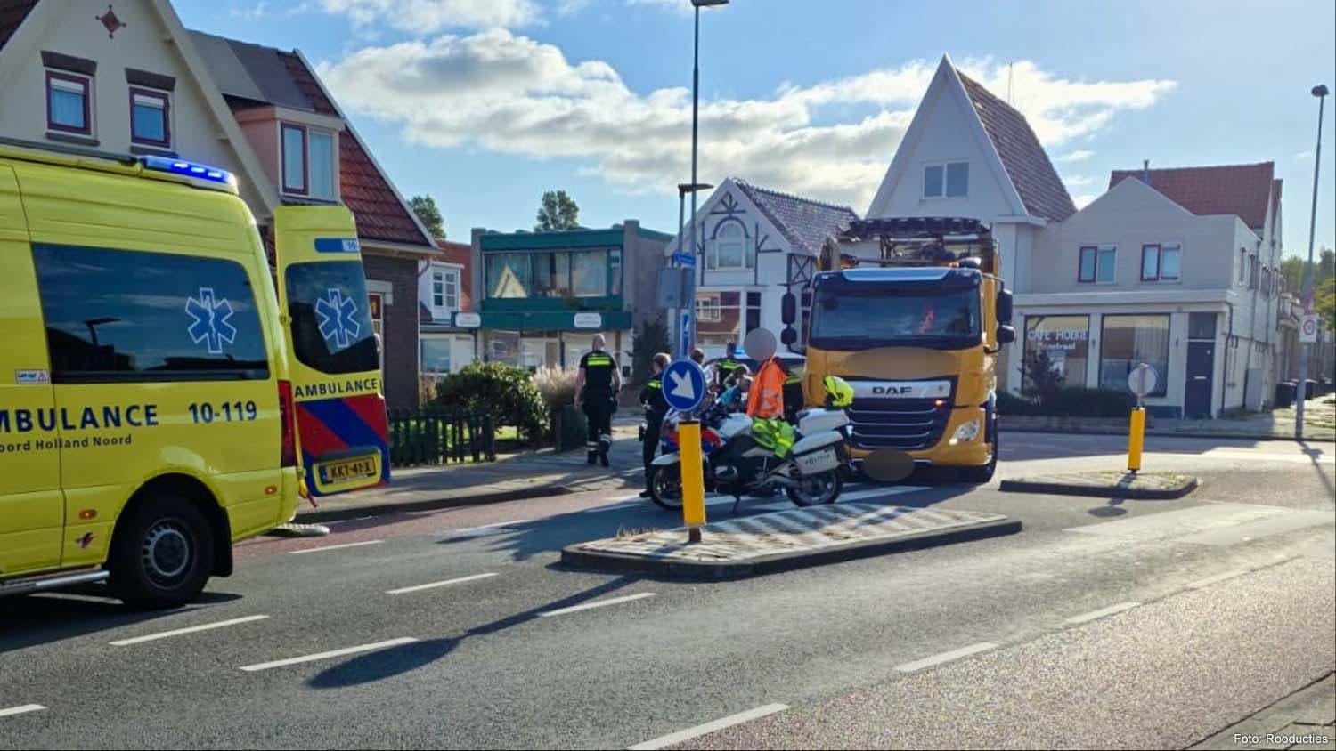 Girl Injured in Truck Collision in Den Helder