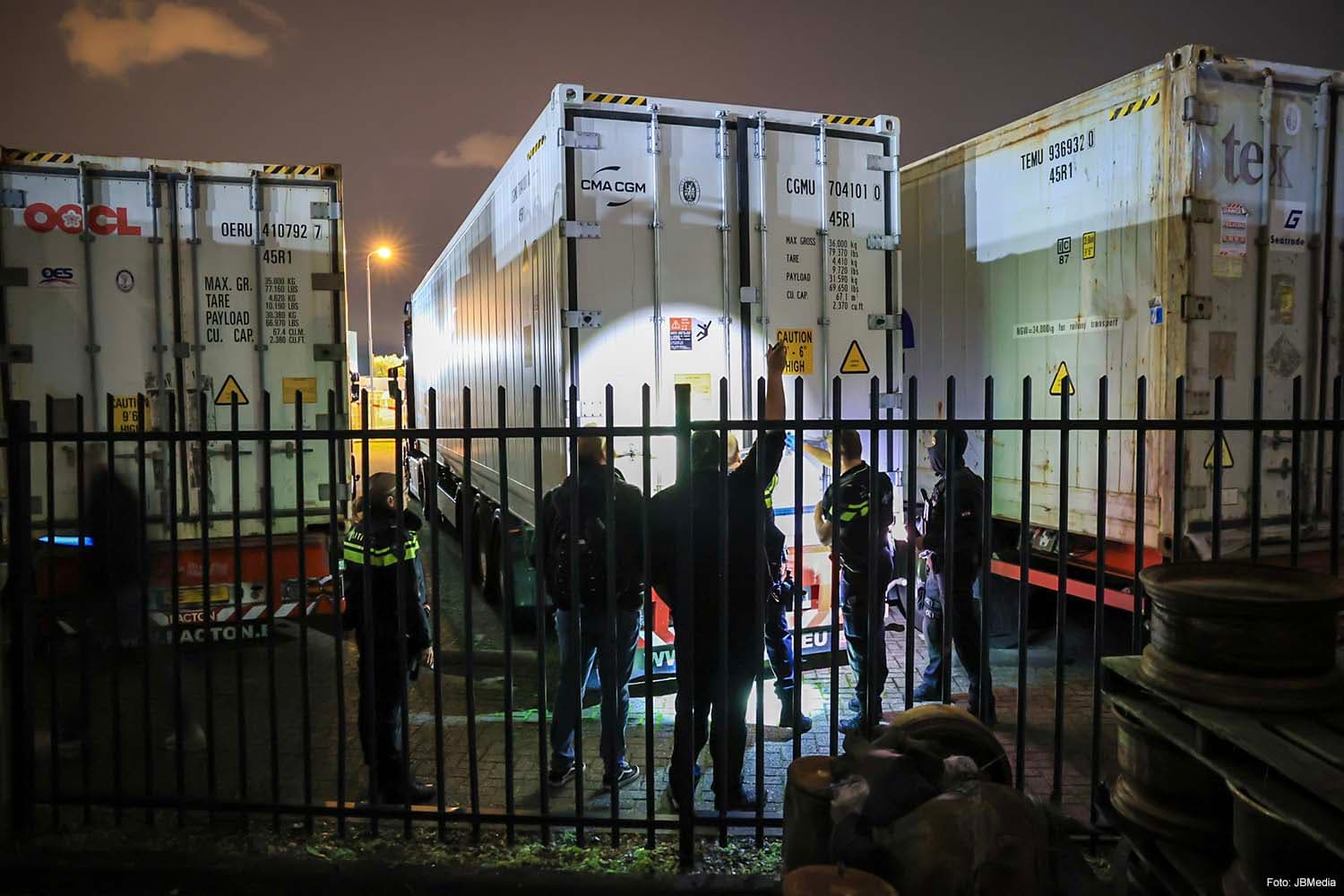 Cocaine Discovered in Empty Reefer Container at Maasdijk Transport Firm