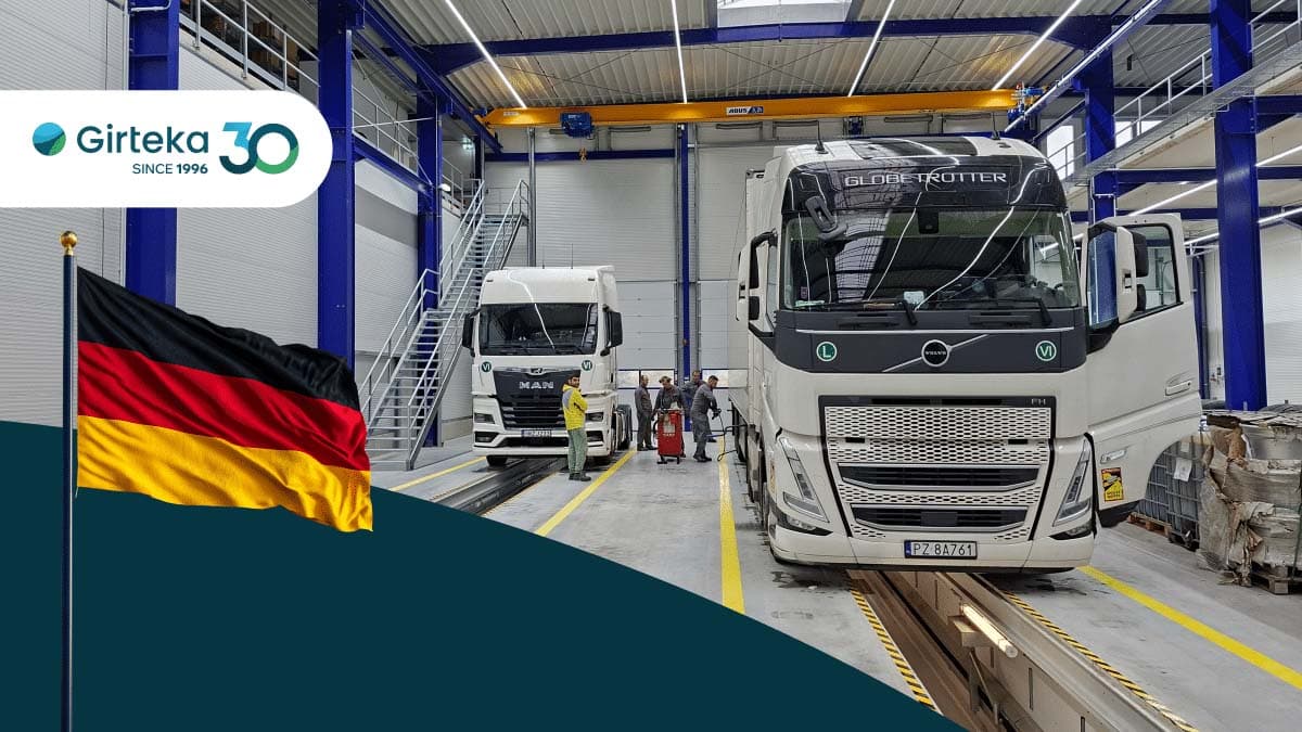 Girteka Opens New German Workshop to Service 6,500 Trucks