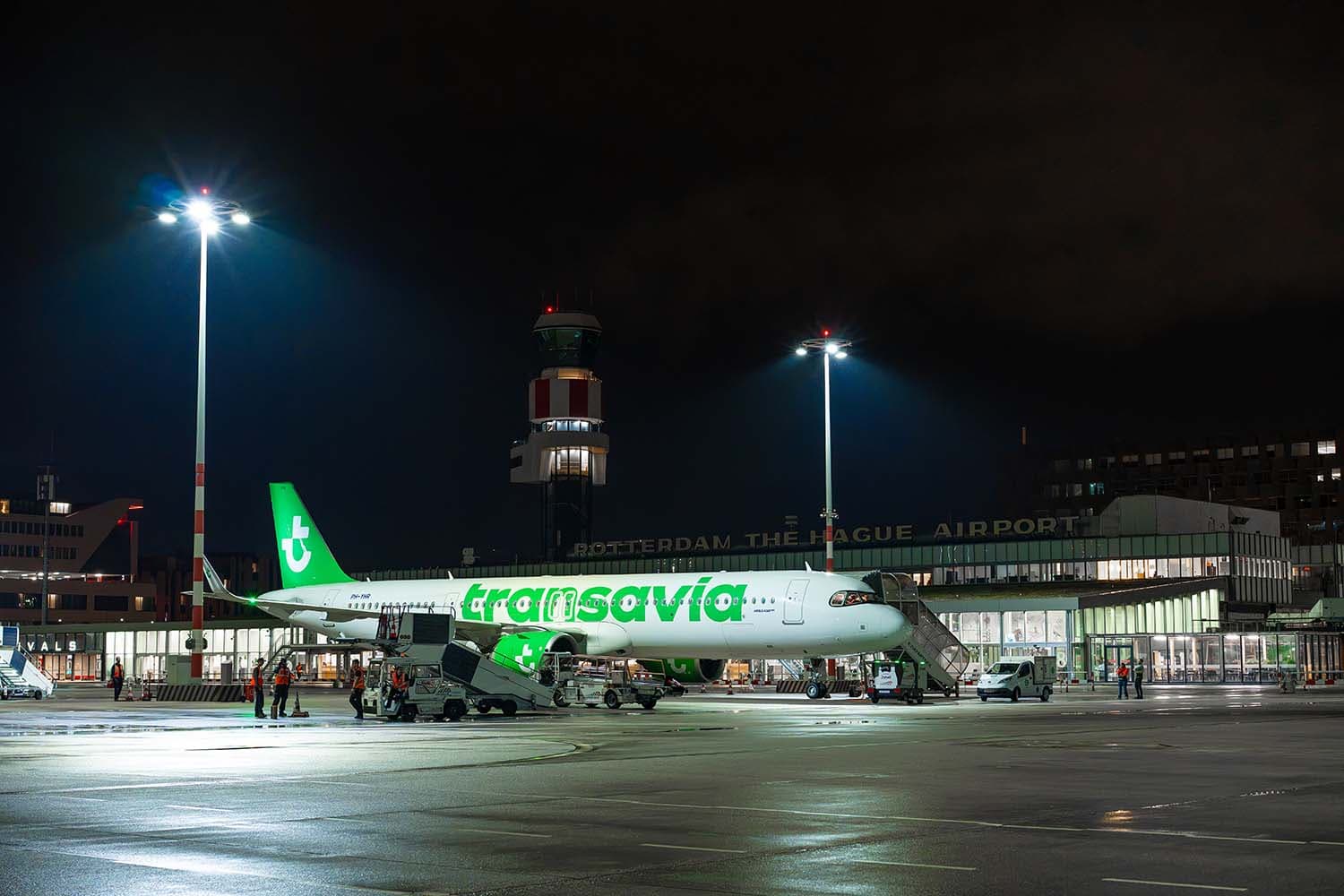 Transavia Bases First Airbus Aircraft at Rotterdam The Hague Airport