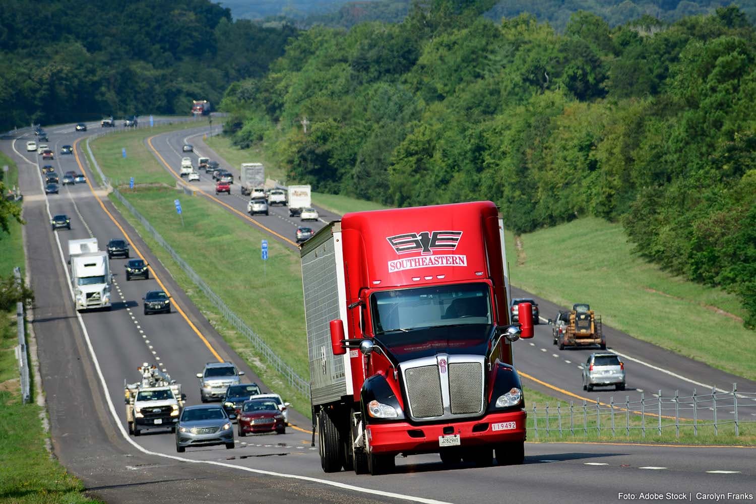 US Government Funds I-81 Upgrades in Virginia with Truck Climbing Lanes