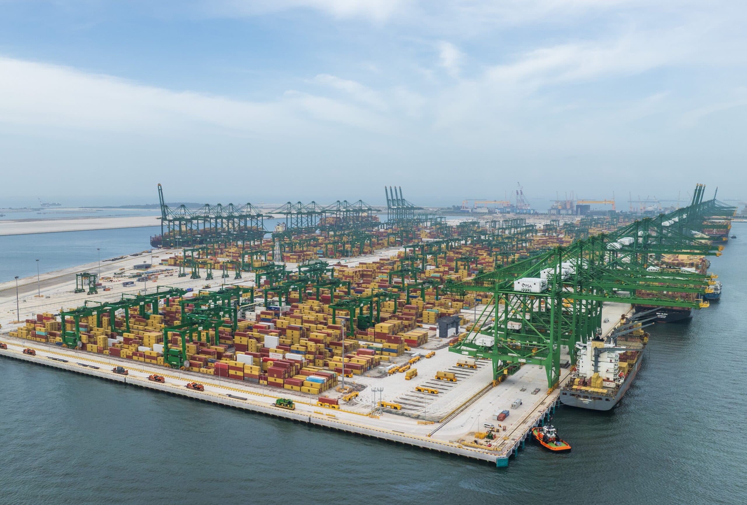 Two Stevedores Die in Accident at Singapore's Tuas Port