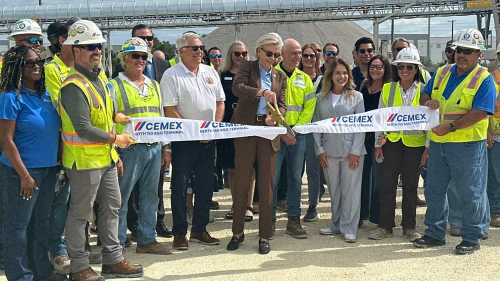 Cemex Expands Aggregates Terminal at Port Tampa Bay to Boost Imports