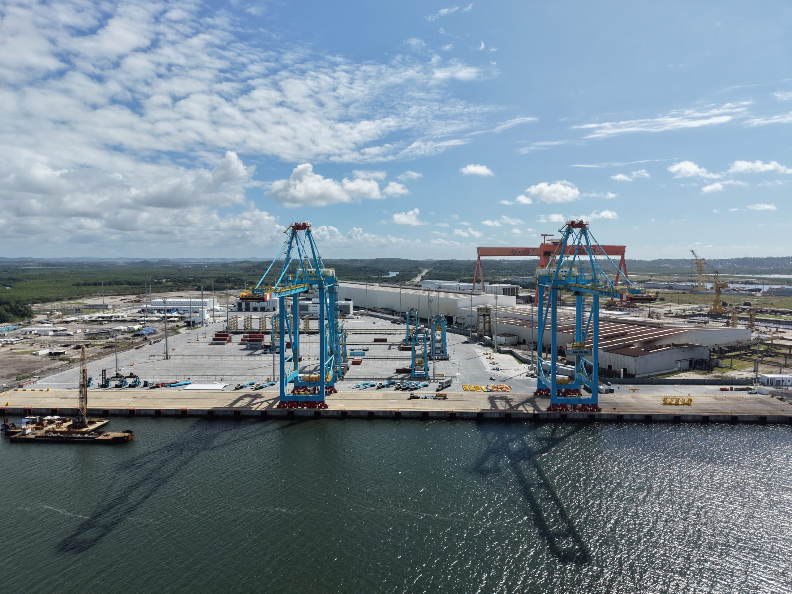 APM Terminals Opens Brazil's First Fully Electrified Container Facility in Suape