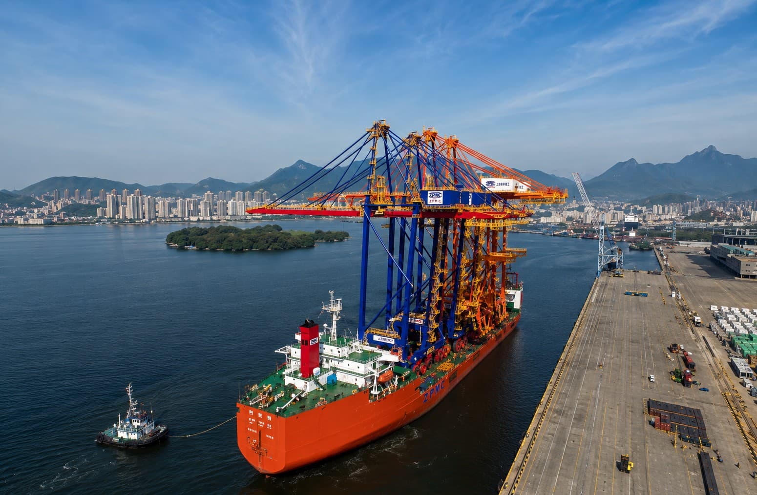 MultiRio Terminal in Rio de Janeiro Receives Two New STS Cranes