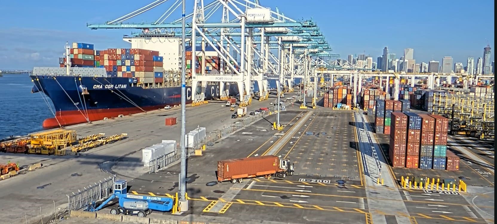 South Florida Container Terminal Completes Phase 2 Yard Expansion