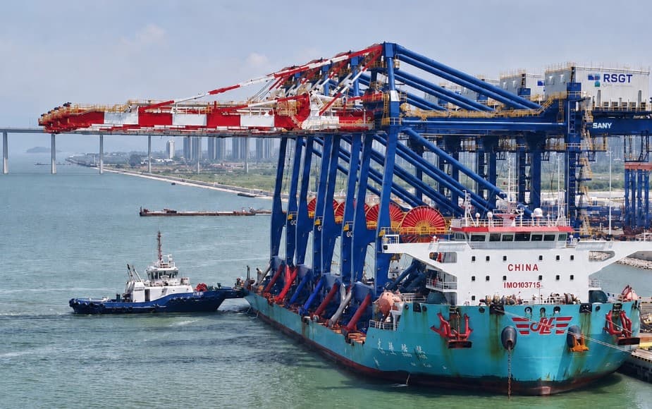 RSGT Bangladesh Receives New Ship-to-Shore Cranes from Sany Marine