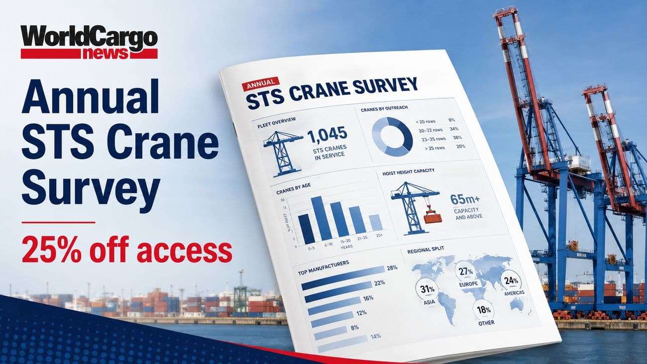 WorldCargo News Offers Discount on 2026 STS Crane Survey Subscription