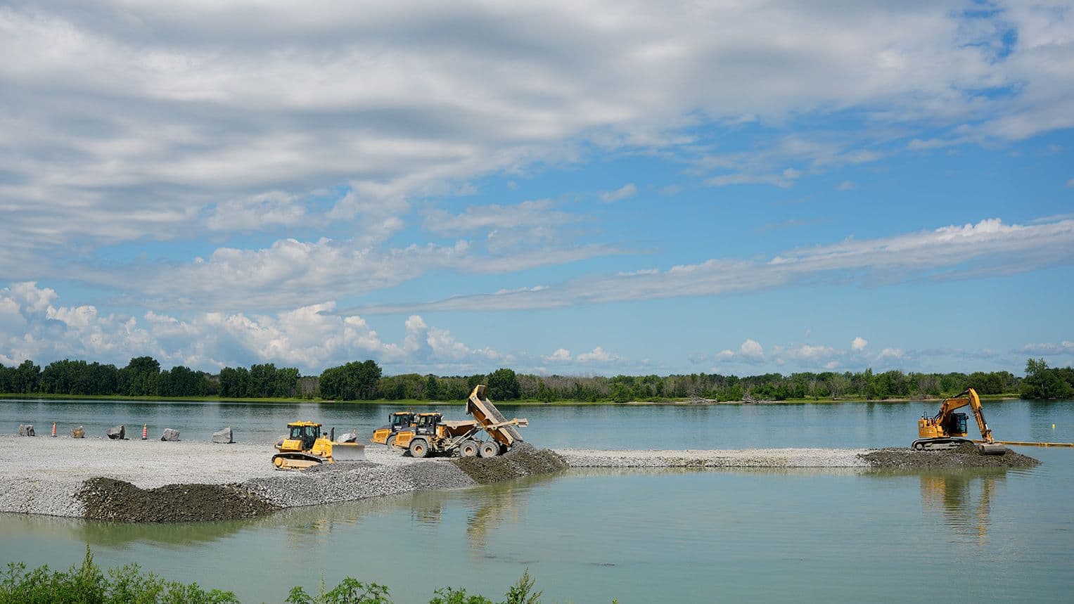 Montreal Port Authority Initiates In-Water Construction for Contrecœur Container Terminal