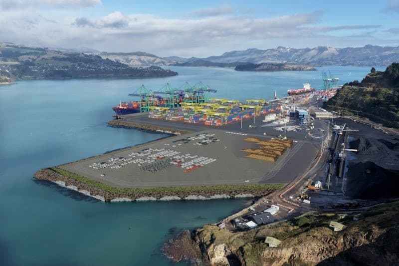 Lyttelton Port Approves NZ$821M Expansion to Boost South Island Container Capacity