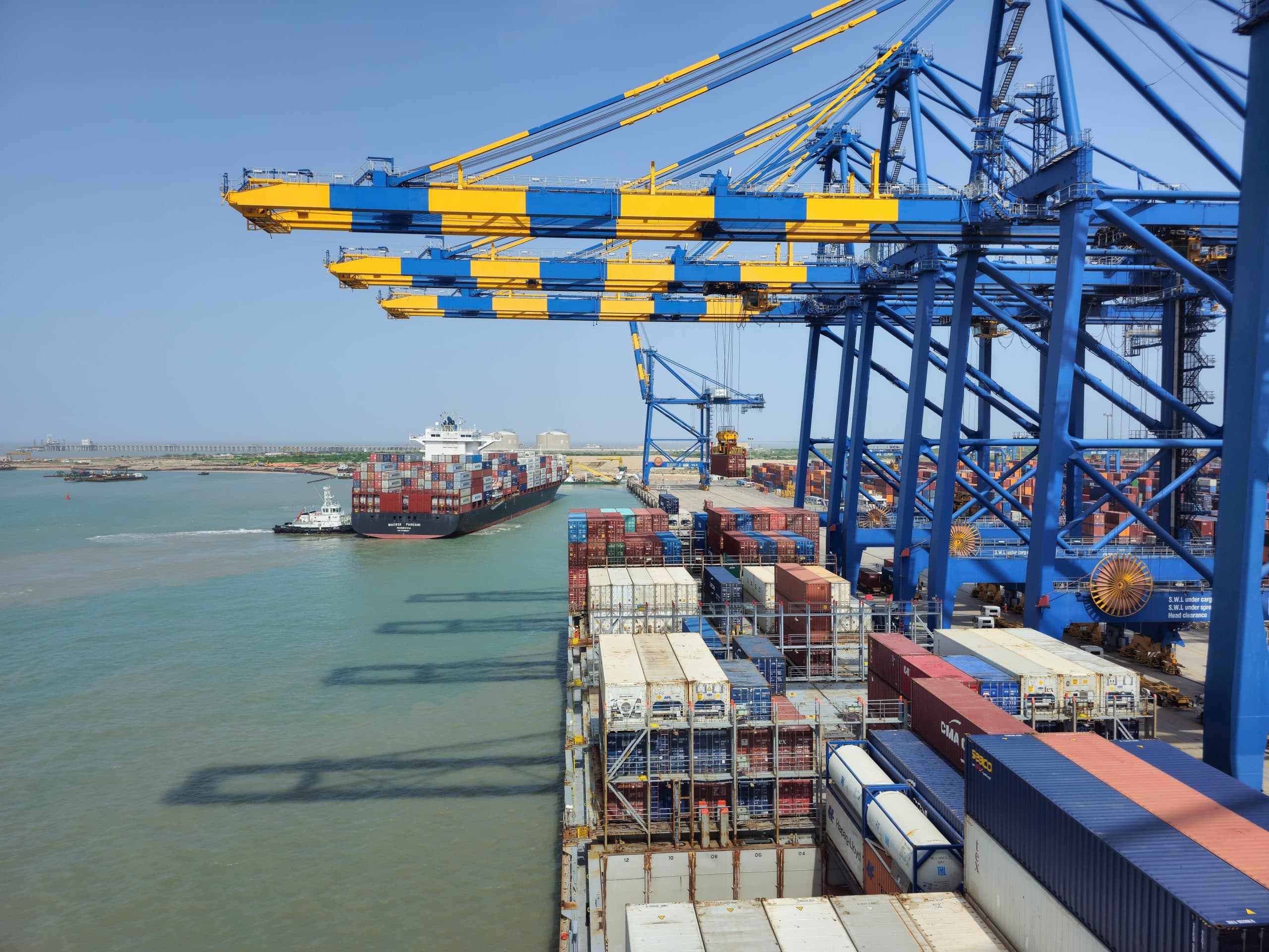 Mundra Port Experiences Empty Container Yard Strike, Disrupting Operations