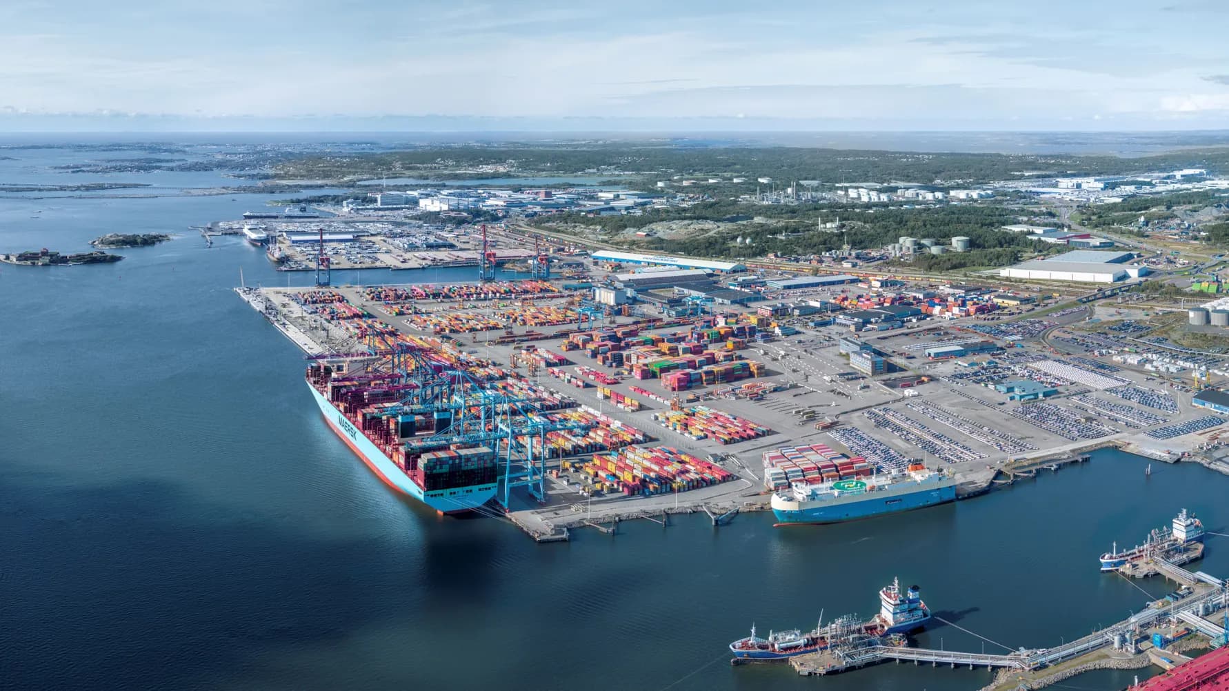 Gothenburg Port Advances Skandia Gateway with Quay Reinforcement Completion