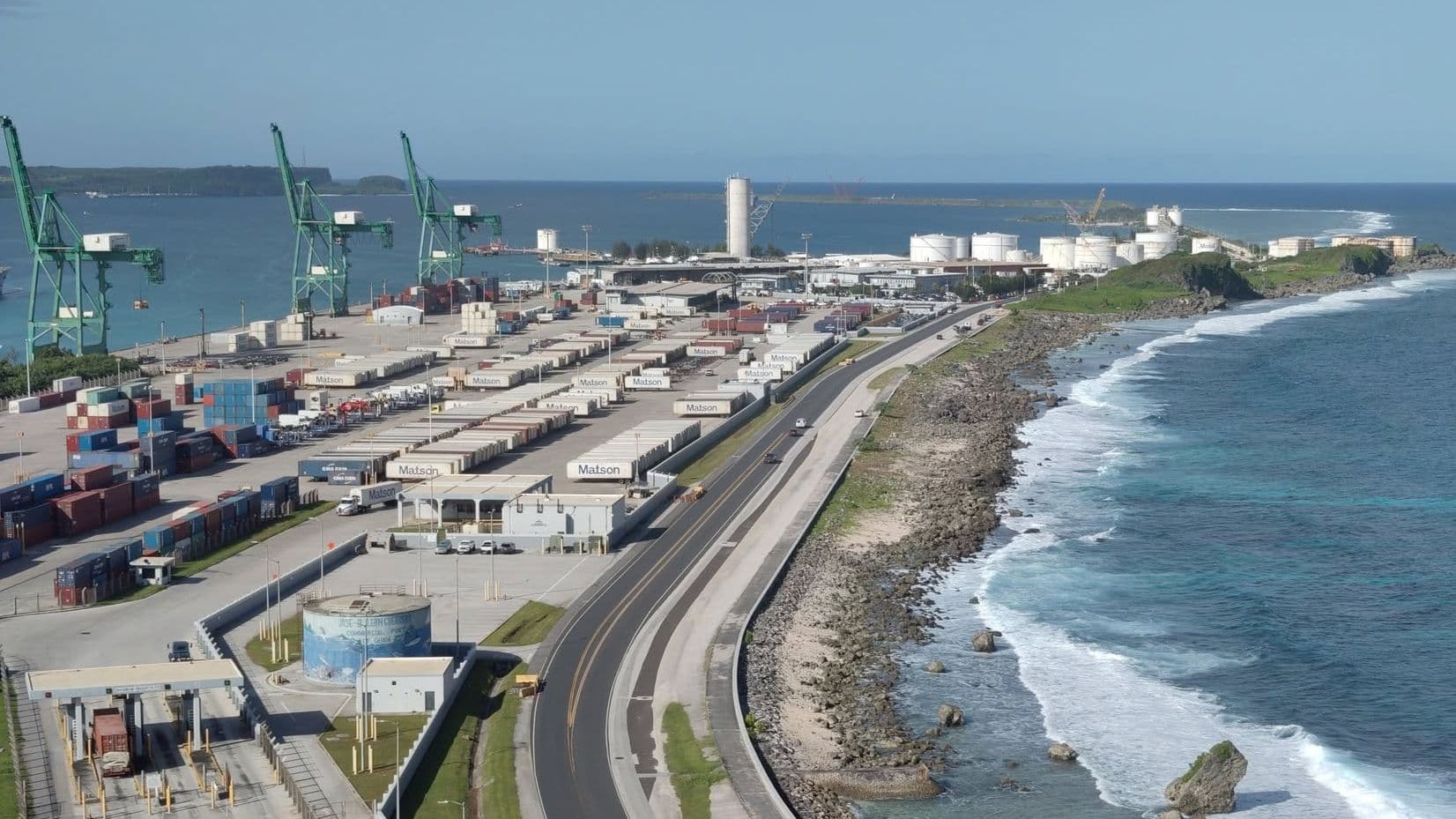 Port of Guam Restores All Ship-to-Shore Cranes After High-Wind Incident