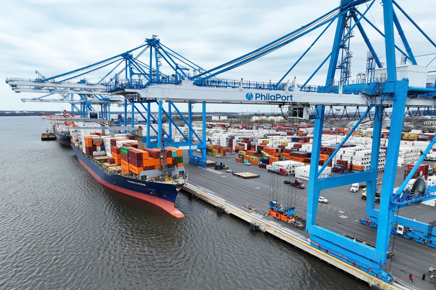 PhilaPort Announces $837M Expansion to Double Container Capacity