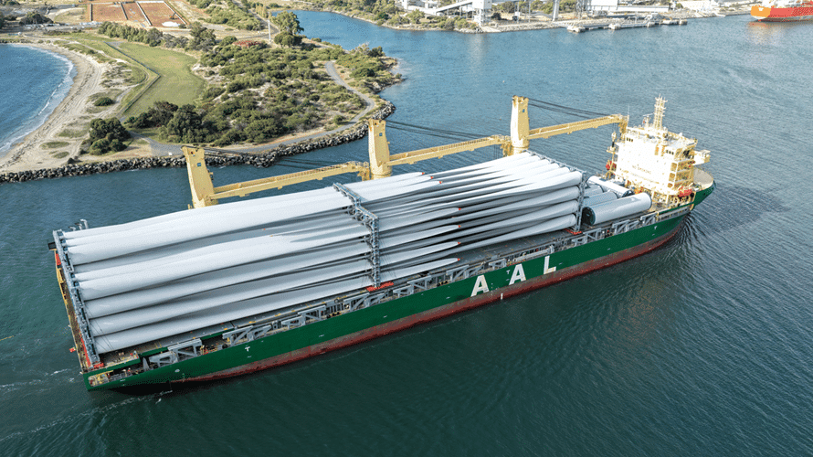 AAL Shipping Optimizes Wind Farm Component Transport with Fewer Voyages