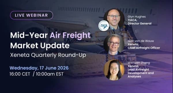 AI and Semiconductor Demand Drive Global Air Cargo Rate Surge in May
