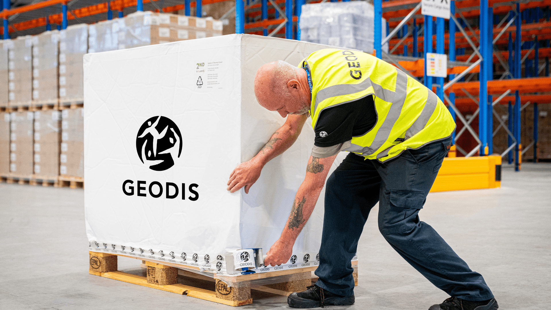 GEODIS Completes Trials for Sustainable Paper Thermal Covers in Pharma Airfreight