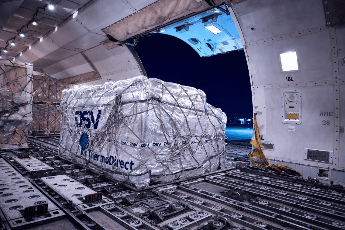 DSV Establishes Direct Air Pharma Route Between Luxembourg and Indianapolis
