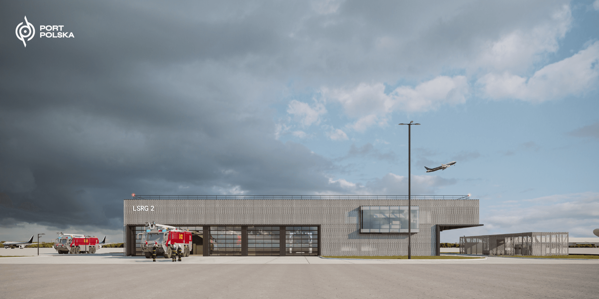 Port Polska Secures Permits for New Airport Firefighting Stations