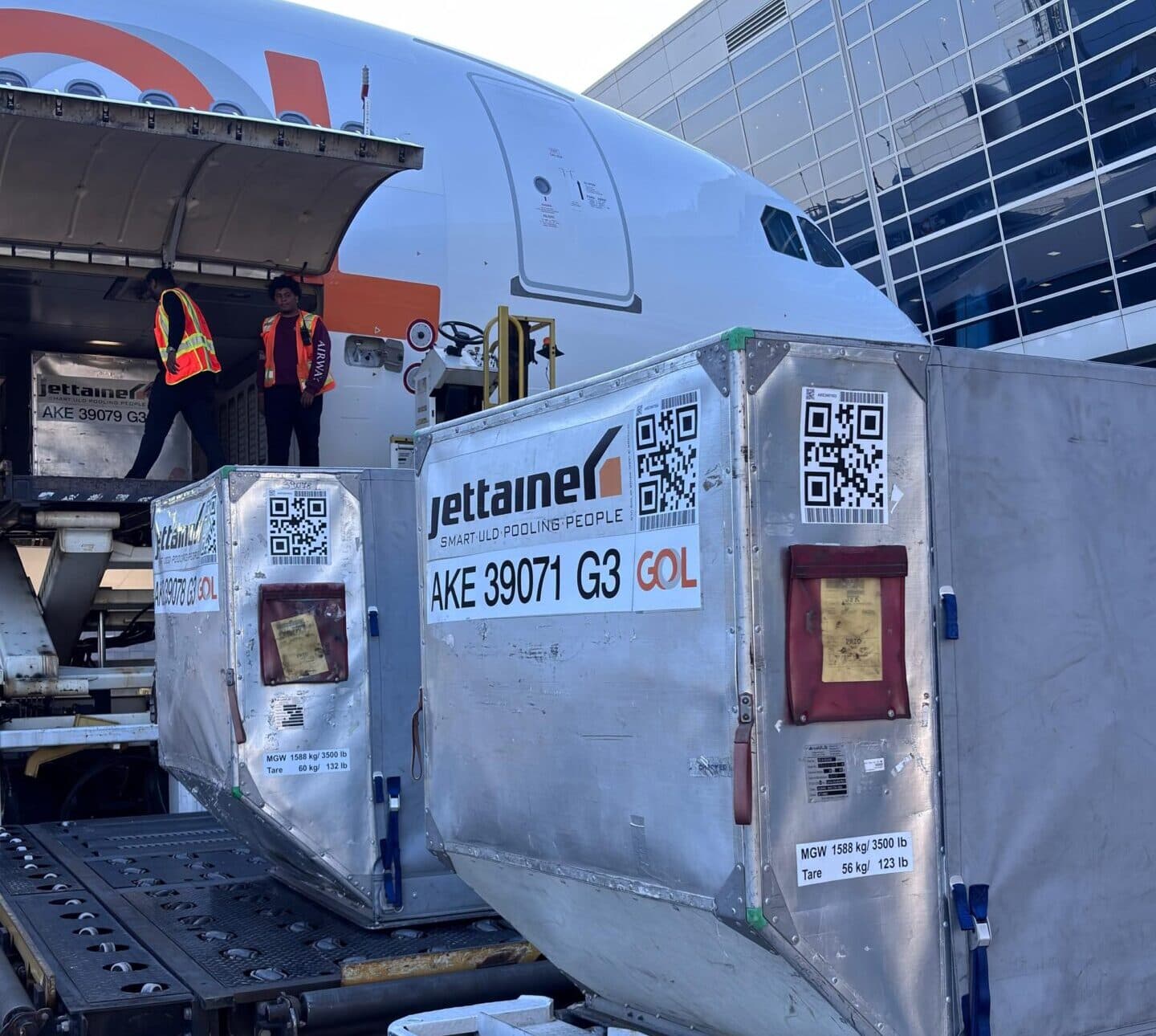 GOL Linhas Aéreas Selects Jettainer for ULD Management as International Operations Grow