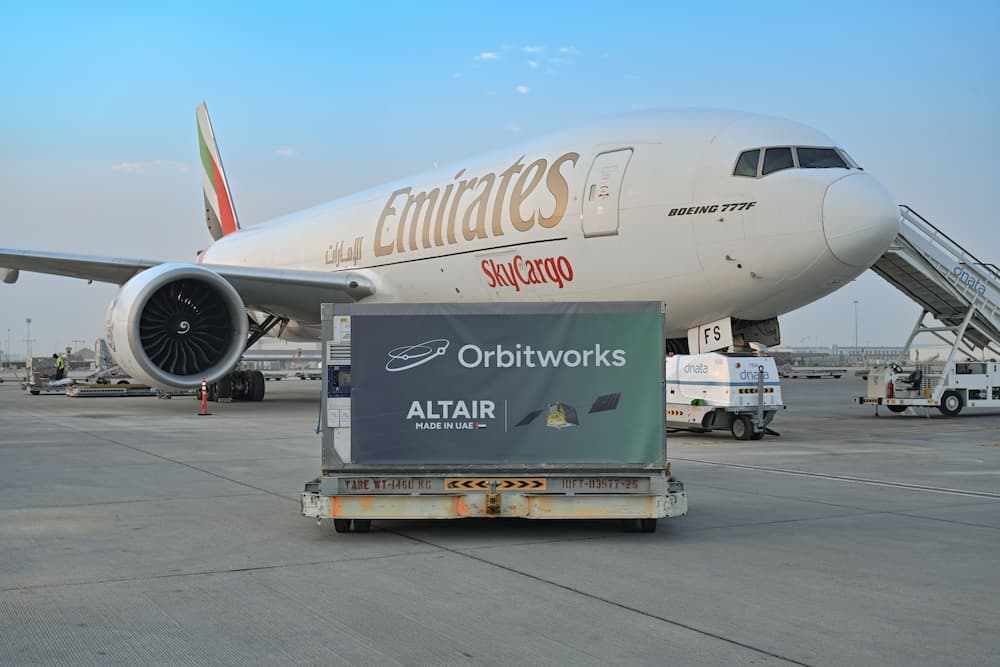 Emirates SkyCargo Transports UAE's First AI-Enabled Commercial Satellite to US