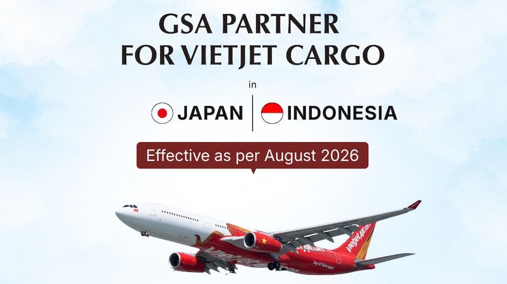 Group Concorde Becomes Vietjet Air Cargo GSSA for Japan and Indonesia
