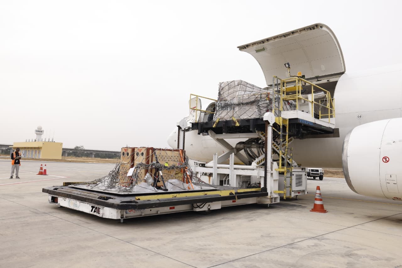 TAAG Cargo Facilitates Lion Transport from Johannesburg to Lagos