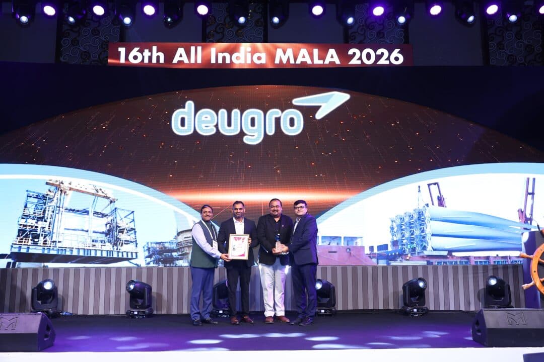 deugro India Recognized as Top Project Cargo Forwarder for Eleventh Time