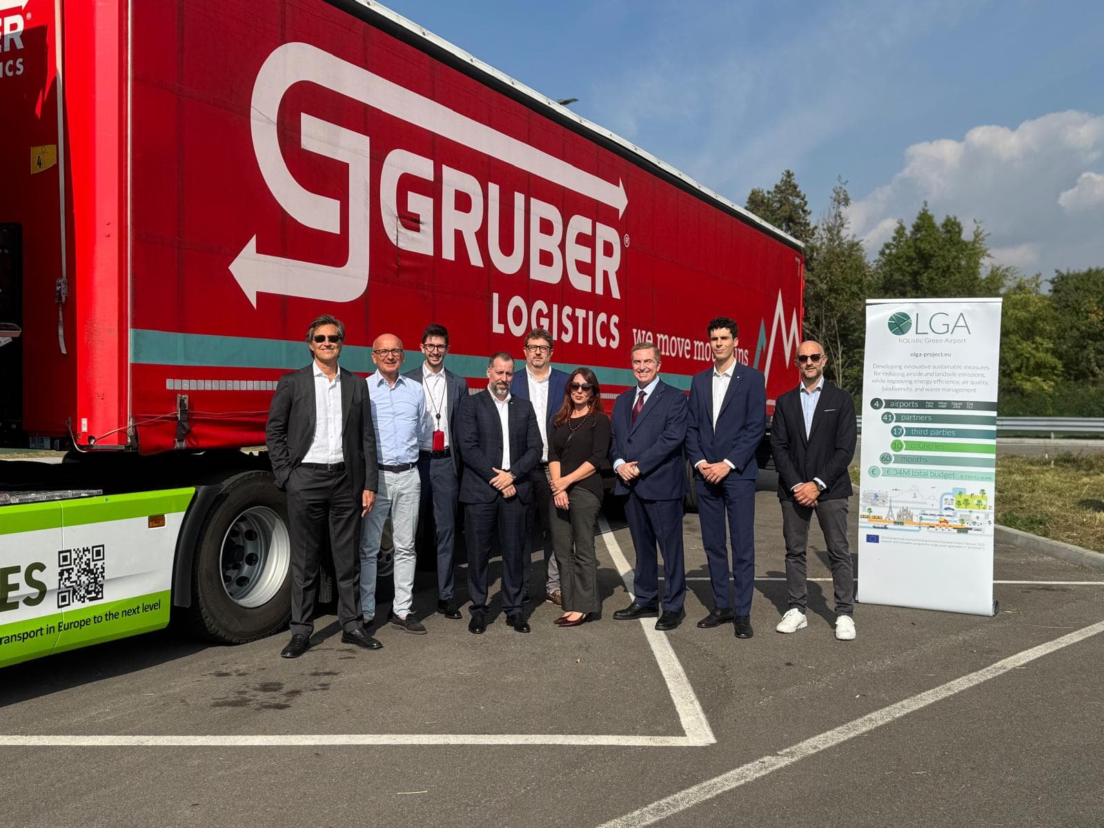 First Hydrogen Truck Deployed at Milan Malpensa Airport Cargo City