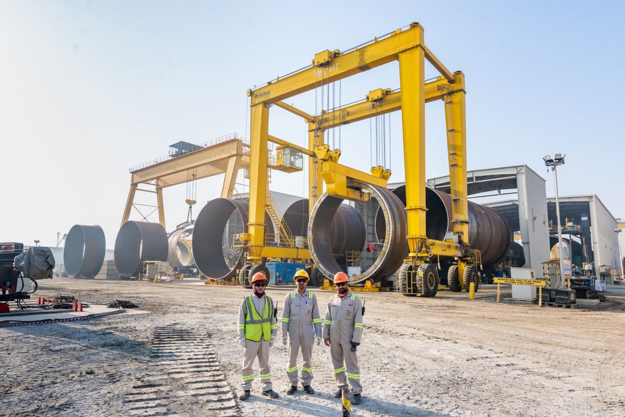 Lamprell Initiates Transition Piece Production for RWE's Norfolk Vanguard Offshore Wind Farms