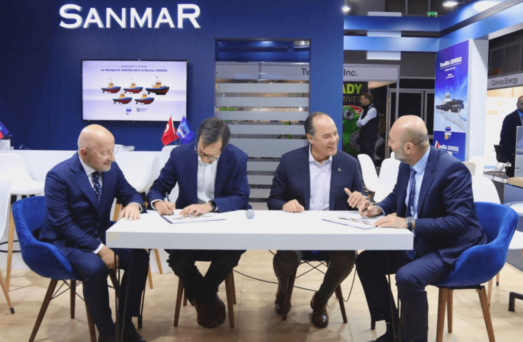 SAAM Towage Expands Americas Fleet with Five New Sanmar-Built Tugs