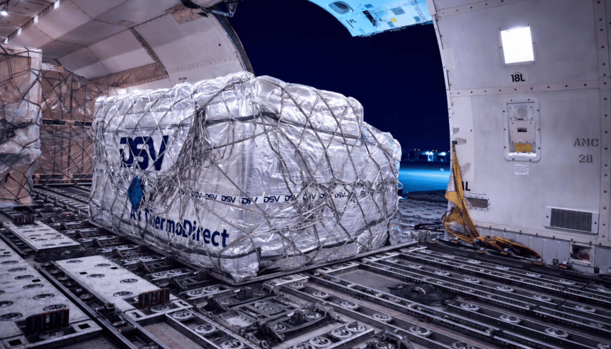 DSV Launches Direct Pharma Air Cargo Route Between Luxembourg and Indianapolis