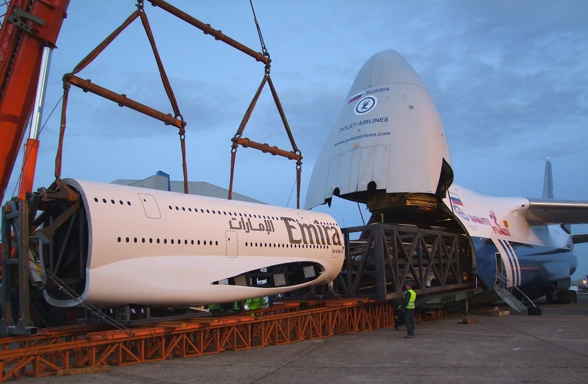 Airbus and Boeing Charter Antonov An-124 for Critical Aerospace Parts