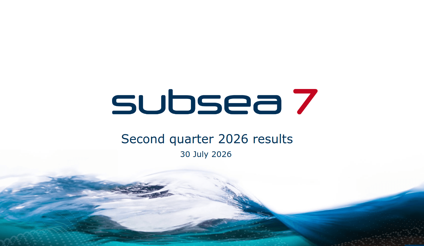 Subsea 7 Reports Significant Profit Growth, Raises 2026 Margin Outlook