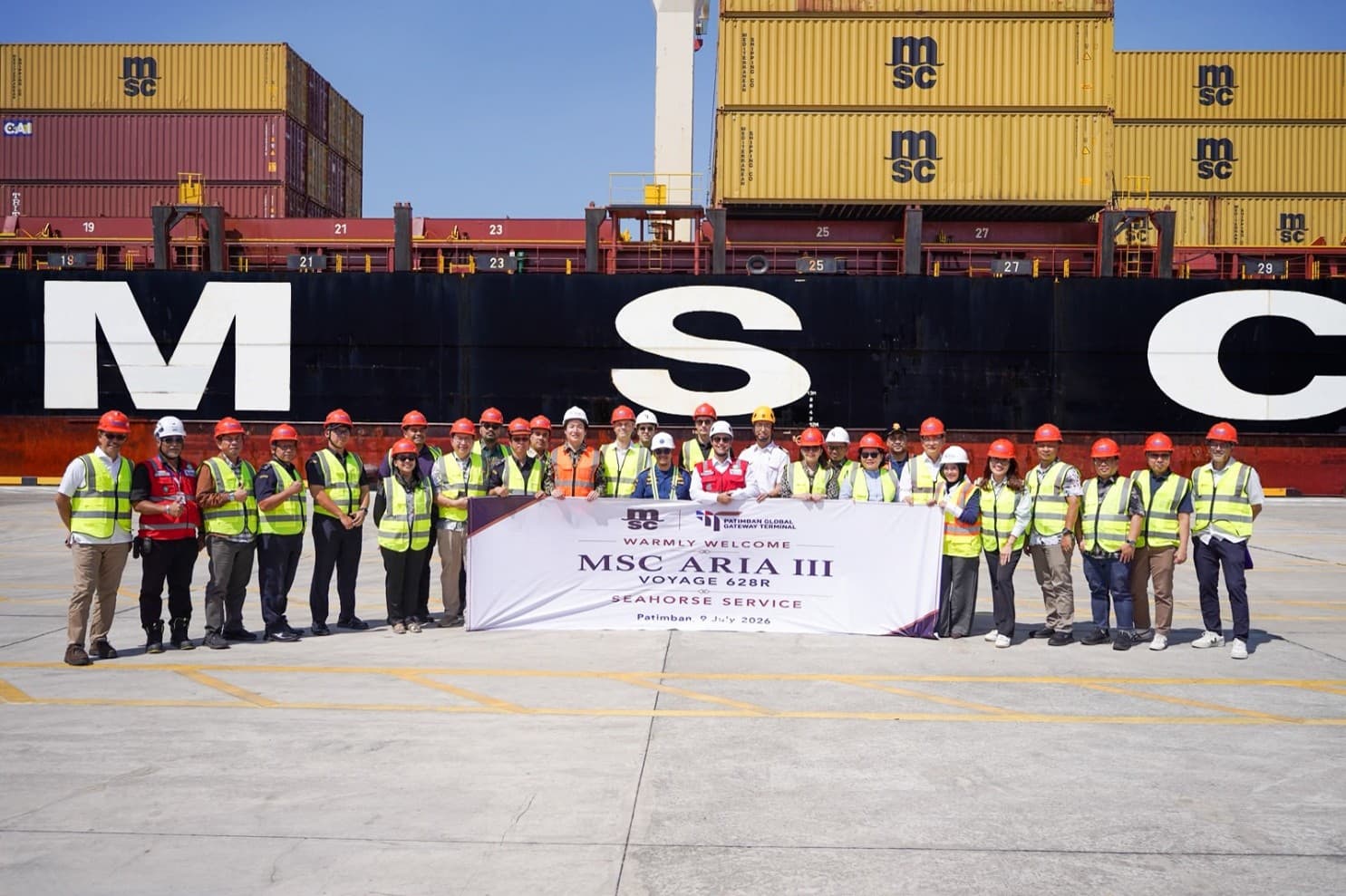 MSC Introduces First Weekly Container Service to Indonesia's Patimban Port