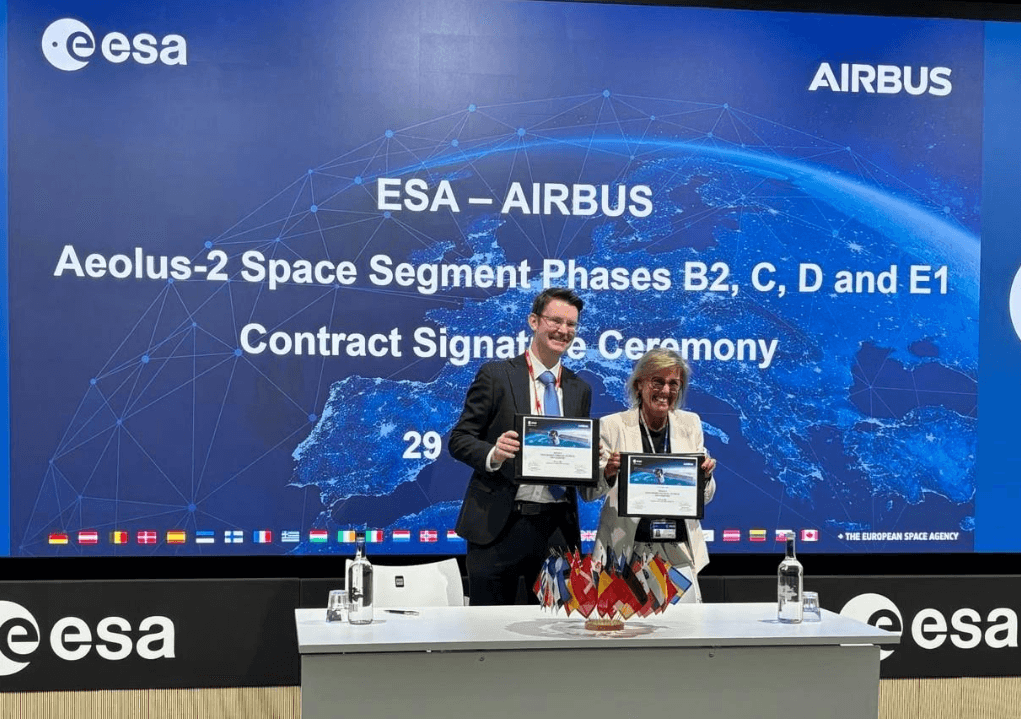 Airbus Secures Aeolus-2 Satellite Contract for Enhanced Global Weather Data