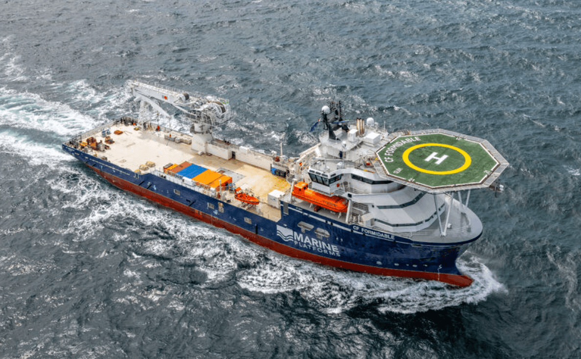 Holland Shipyards Completes Sea Trials for CF Formidable Offshore Vessel