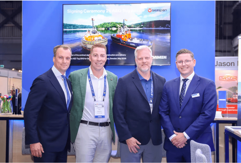 Damen to Supply Two ASD Tugs to Seaspan for HaiSea Marine Operations in British Columbia