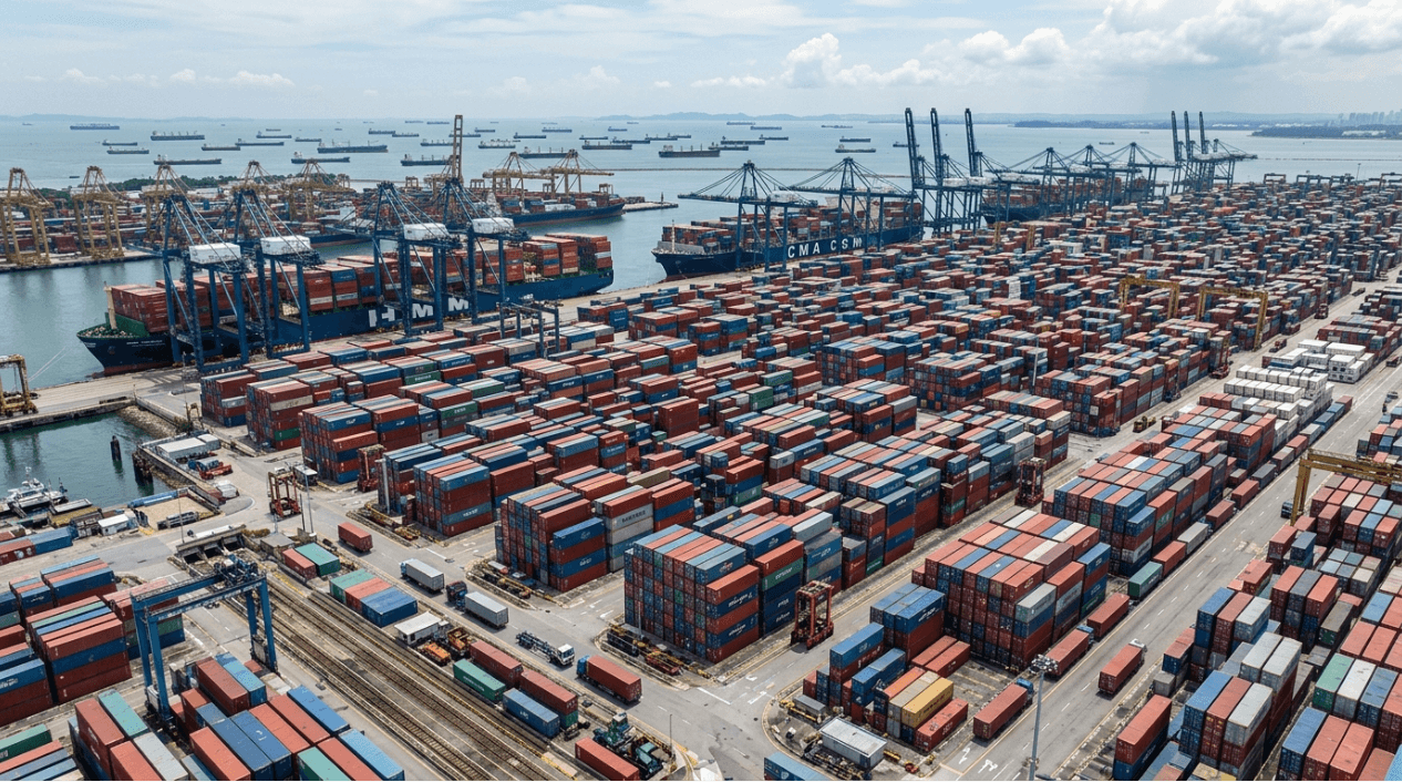 Global Port Congestion Exceeds COVID Peaks Amid Panama Canal Cuts and Red Sea Rerouting