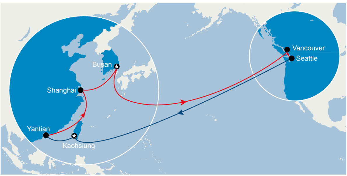 CMA CGM Expands CPNW Service with New South China and Taiwan Port Calls