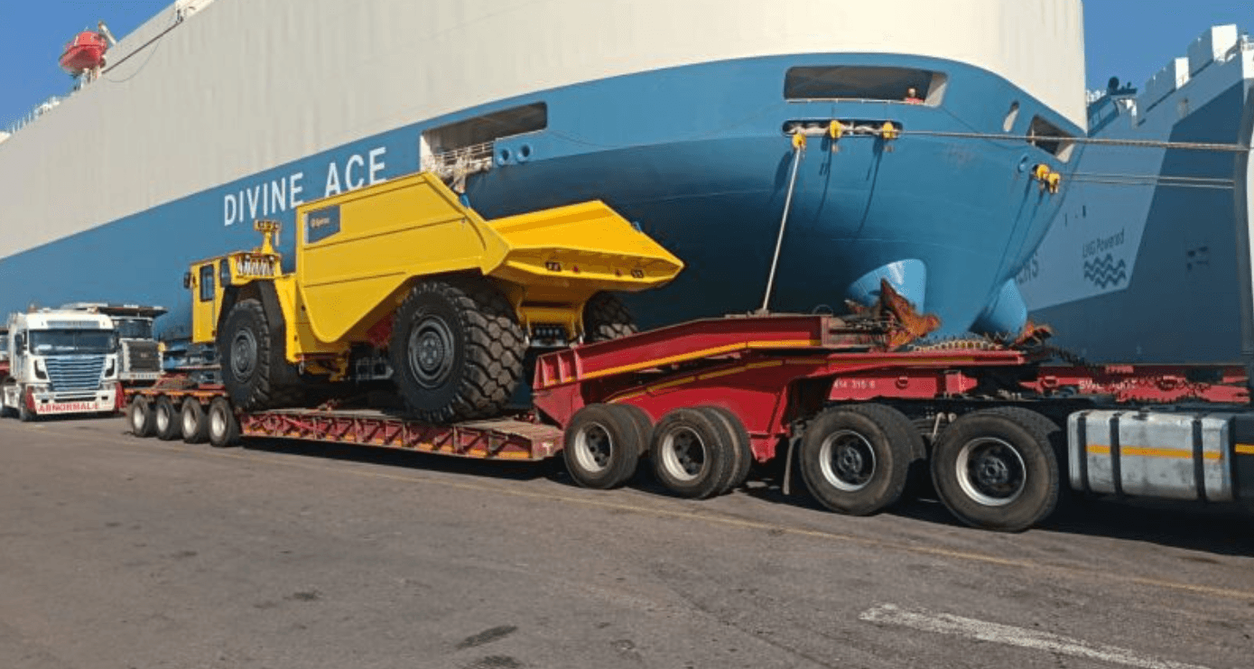 Bertling Orchestrates Mining Equipment Transport from Sweden to DRC