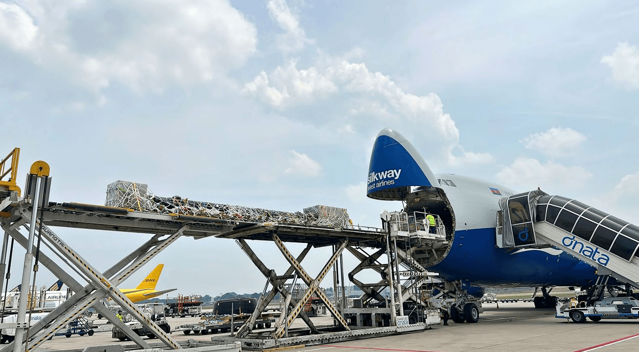 TGP Airfreights 24-Ton Wellhead and Drilling Components to Baku for Offshore Project