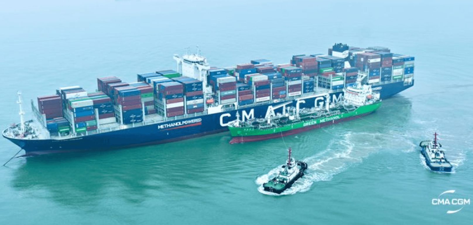CMA CGM Vessel Bunkers 8,016 Tonnes of Biomethanol for South America Route