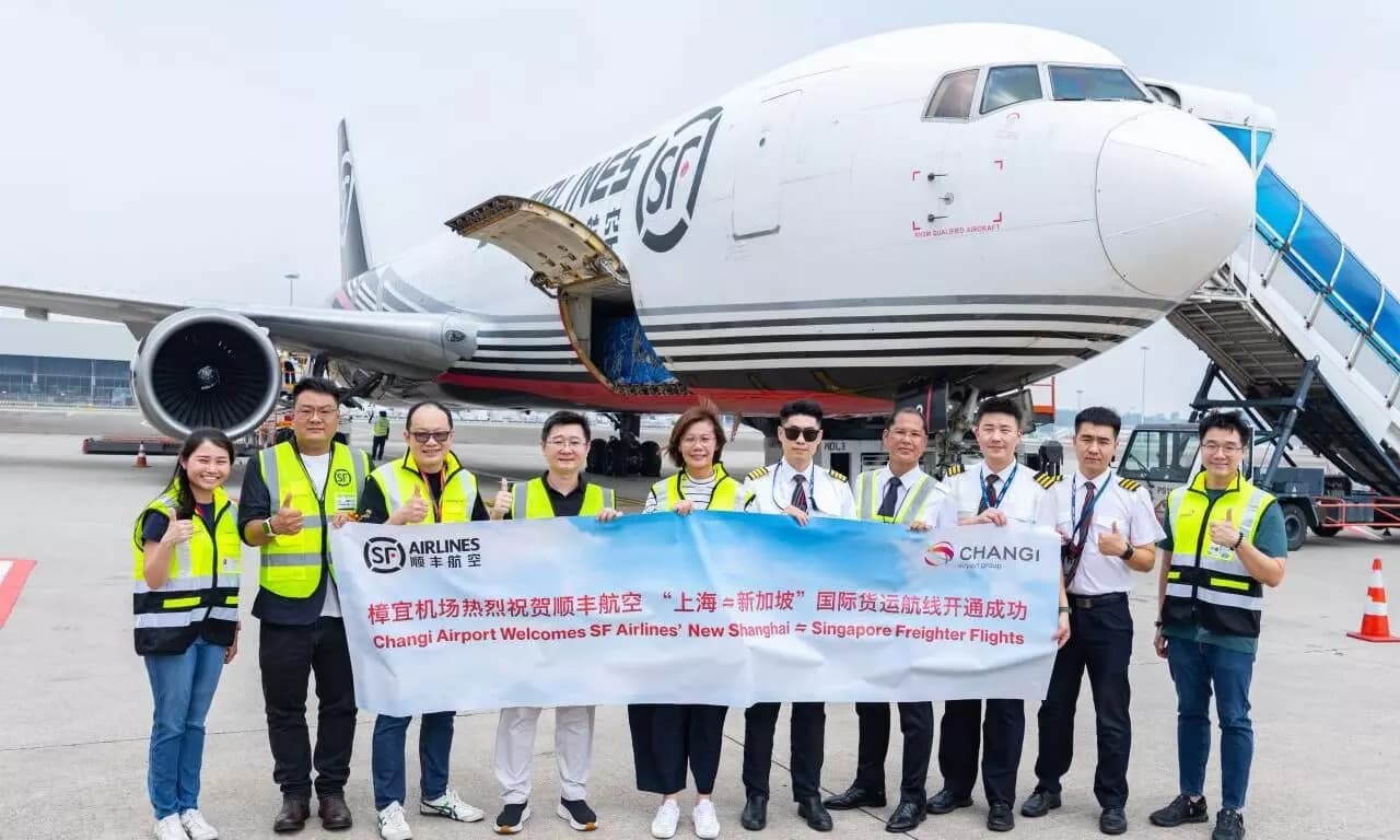 SF Airlines Inaugurates Shanghai-Singapore Freighter Route, Bolstering Changi Hub